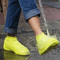 Reusable Non-Slip Shoe Covers Yellow