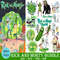300 Rick and Morty SVG Bundle, Svg Png Dxf Eps Pdf ,Perfect Cut File For Cricut, .jpg