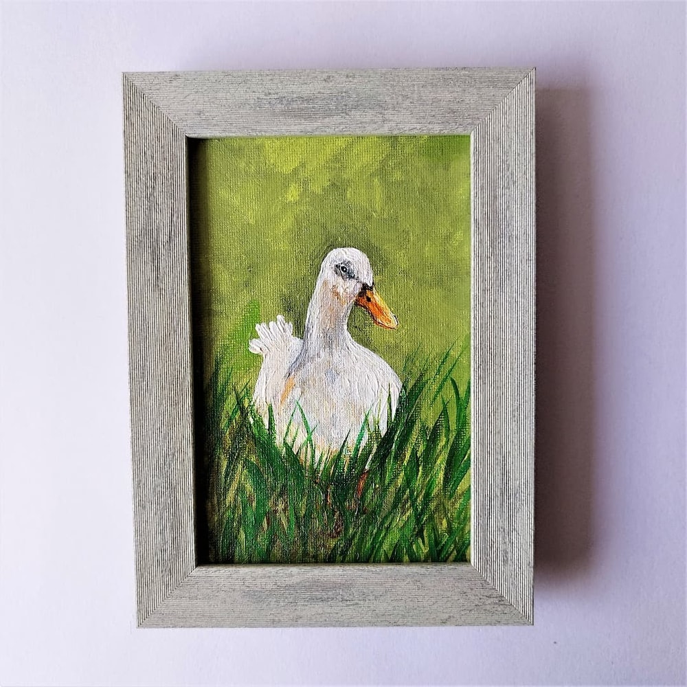 Bird-painting-white-duck-in-style-impasto-small-wall-decoration.jpg