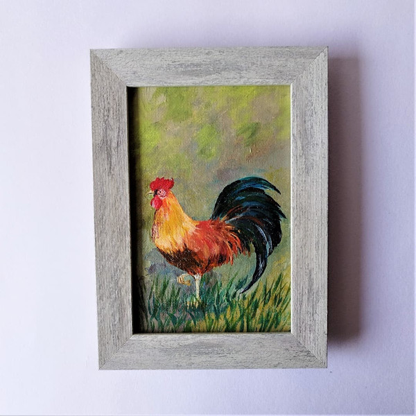 Bird-painting-rooster-in-style-impasto-small-wall-decor.jpg