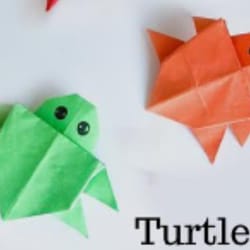 origami turtle