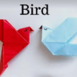 origami bird