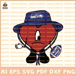 Seattle Seahawks NFL Team Svg, Bad Bunny NFL Svg, Un Verano Sin ti Sad Heart SVG, NFL Teams Digital Download