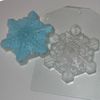 Snowflake mold and soap