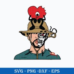 bad bunny halloween svg, bad bunny horror svg png dxf eps digital file