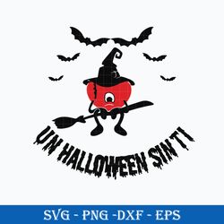 un halloween sin ti svg, heart un verano sin ti halloween svg png dxf eps digital file