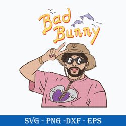 bad bunny svg, bunny cute svg, un verano sin ti svg