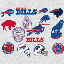 Buffalo Bills NFL Svg, Buffalo Bills Bundle Svg, Bundle NFL Svg, National Football League Svg, Sport Svg, NFL Svg