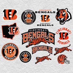 Cincinnati Bengals NFL Svg, Cincinnati Bengals Bundle Svg, Bundle NFL Svg, National Football League Svg, Sport Svg