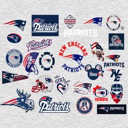 New England Patriots NFL Svg, New England Patriots Bundle Svg, Bundle NFL Svg, National Football League Svg, Sport Svg