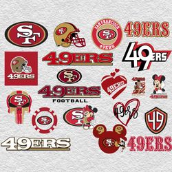 San Francisco 49ers NFL Svg, San Francisco 49ers Bundle Svg, Bundle NFL Svg, National Football League Svg, Sport Svg
