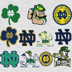 Notre Dame NCAA Svg, Notre Dame Bundle Svg, Bundle NCAA Footbal Svg, NCAA Football  Svg, Sport Svg, NCAA Svg