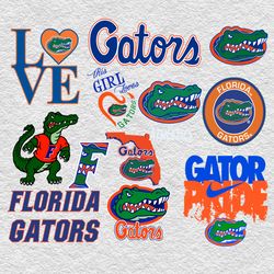 Florida Gators NCAA Svg, Florida Gators Bundle Svg, Bundle NCAA Footbal Svg, NCAA Football  Svg, Sport Svg, NCAA Svg