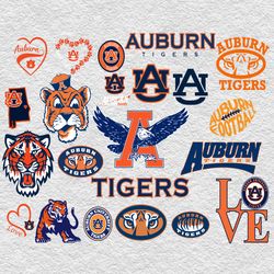 Auburn Tigers NCAA Svg, Auburn Tigers Bundle Svg, Bundle NCAA Footbal Svg, NCAA Football  Svg, Sport Svg, NCAA Svg