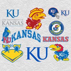 Kansas Jayhawks NCAA Svg, Kansas Jayhawks Bundle Svg, Bundle NCAA Footbal Svg, NCAA Football  Svg, Sport Svg, NCAA Svg
