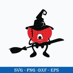 bad bunny heart witch hat svg, halloween bunny heart sad svg png dxf eps file