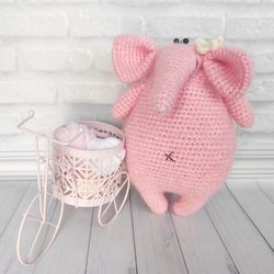 cute pink elephant toy stuffed, pink elephant, elephant toy stuffed