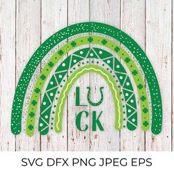 cute saint patricks day rainbow. st. patricks day decor