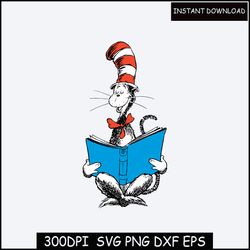 seuss book bundle ,dr. seuss png,love reading sublimation design, childrens books png, dr. seuss day png
