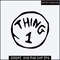 Dr seuss thing 1 svg  Thing 1 Thing 2 SVG DXF PNG Cricut, things, Thing 1 svg, Thing 2 svg, thing 1 thing 2 png Dr Seuss Digital Download.jpg
