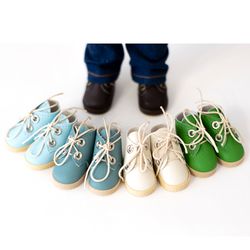 Paola Reina boy doll boots, Little Darling doll 2 inch shoes, doll shoes 5 cm, 13 inches doll shoes, boy dolls shoes