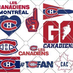 Canadiens de Montreal NHL Svg, Canadiens de Montreal Svg, Bundle NHL Hockey Svg, NHL HOCKEY  Svg, Sport Svg, NHL SVG