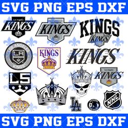 LOS ANGELES KINGS NHL Svg, LOS ANGELES KINGS Bundle Svg, Bundle NHL Hockey Svg, NHL HOCKEY  Svg, Sport Svg, NHL SVG