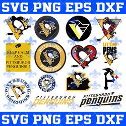 PITTSBURGH PENGUINS  NHL Svg, PITTSBURGH PENGUINS Bundle Svg, Bundle NHL Hockey Svg, NHL HOCKEY  Svg, Sport Svg, NHL SVG