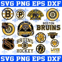 Boston Bruins NHL Svg, Boston Bruins Bundle Svg, Bundle NHL Hockey Svg, NHL HOCKEY  Svg, Sport Svg, NHL SVG