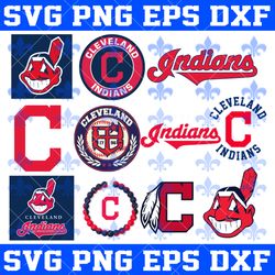 Cleveland Indians MLB Svg, Cleveland Indians Bundle Svg, Bundle MLB Sport Svg, MLB Basketball Svg, Sport Svg, MLB SVG