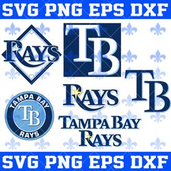 Tampa Bay Rays MLB Svg, Tampa Bay Rays Bundle Svg, Bundle MLB Sport Svg, MLB Basketball Svg, Sport Svg, MLB SVG