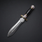 Damascus Steel Beautiful Handmade Dagger Knife With Leather Sheath Best GIFT2.jpg