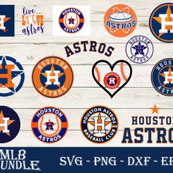 houston astros bundle svg, houston astros svg, mlb svg png dxf eps digital file