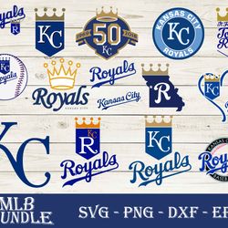 kansas city royals bundle svg, kansas city royals svg, mlb svg png dxf eps digital file