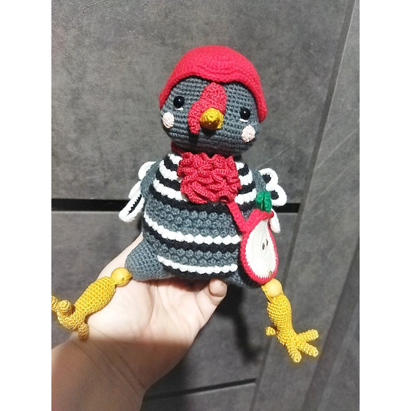 soft kid toy turkey crochet pattern