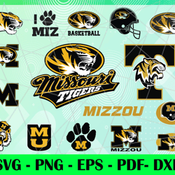 Missouri Tigers Logo Svg, Eps, Png Instant, Digital Print, Print, Svg