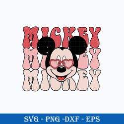 mickey mouse love svg, mickey valentine svg,  disney valentine svg