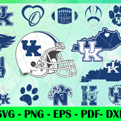 Kentucky Wildcats Logo Svg, Eps, Png Instant, Digital Print, Print,