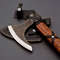 Custom Hand Forged carbon steel Original Ragnar Lothbrok Viking Axe Gift For him 9.jpg
