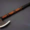 Custom Hand Forged carbon steel Original Ragnar Lothbrok Viking Axe Gift For him 2.jpg