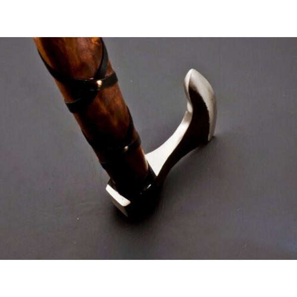 Custom Hand Forged carbon steel Original Ragnar Lothbrok Viking Axe Gift For him 8.jpg