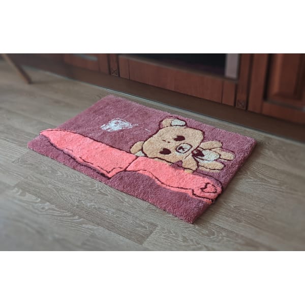 kawaii decor tufted rug tufted rugs cute rug hand tufted rug - Inspire ...