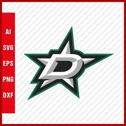 Dallas Stars Logo SVG - Dallas Stars SVG Cut Files - Dallas Stars PNG Logo, NHL Logo