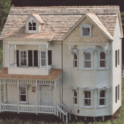 Vintage Pdf Construction - Dollhouse 1" to 1' Scale - 3 Styles - Victorian - Colonial - Georgian