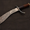 Handmade Damascus Steel Kukri Knife Hand Forged Handmade Leather Sheath.jpg