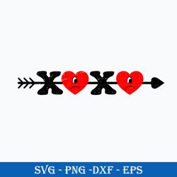 xo xo arrows svg, bad bunny heart sad valentine svg, valentine day svg