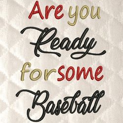 are you baseball embroidery design 3 sizes reading pillow-instant d0wnl0ad