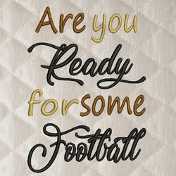 are you ready embroidery design 3 sizes reading pillow-instant d0wnl0ad