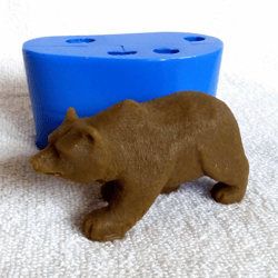 Bear - silicone mold
