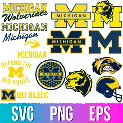 Michigan Wolverines logo, Michigan Wolverines svg, Michigan Wolverines eps, Michigan Wolverines clipart, Wolverines svg,